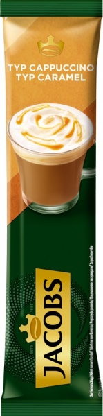 Кавовий напій Jacobs Капучино Карамель 3 в 1 12 г