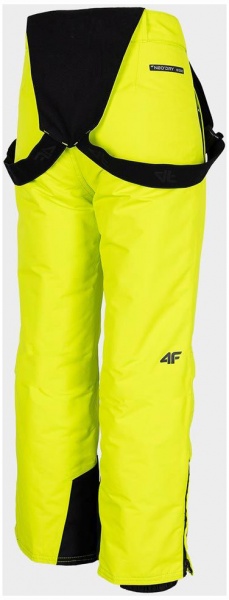 Штани 4F SKI TROUSERS JSPMN001 HJZ22-JSPMN001-45S р. 146 салатовий