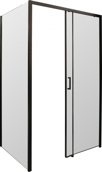 Душове огородження VOLLE Mora Black 90х120х195 см