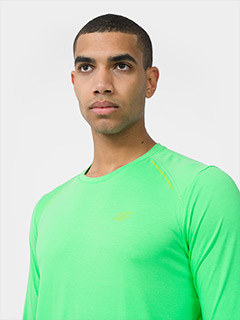 Футболка 4F LONGSLEEVE FNK 4FSS23TFLOM103-41S р.S зелений