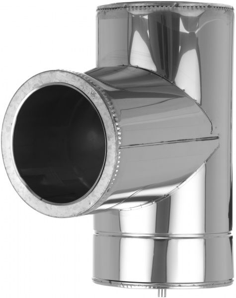 Трійник термо 1 мм нерж/нерж Ф180/250 мм 87°LIRA-LTD 