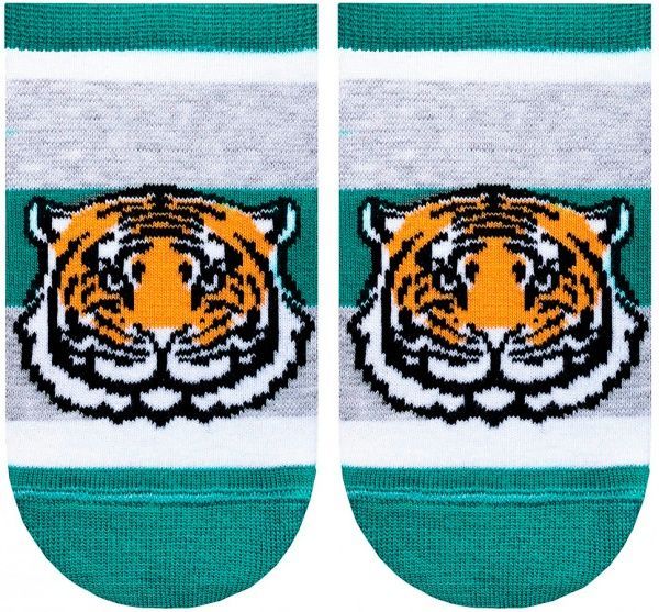 Носки детские Conte-Kids ACTIVE 332 17С-87СП р.24 серо-бирюзовый белый 