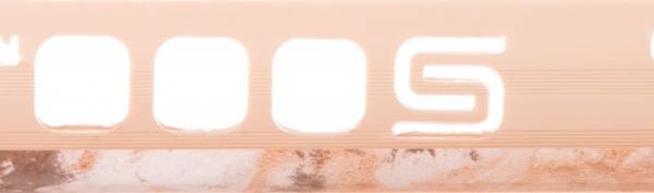 Уголок для плитки Salag ПВХ 10 мм 2,5 м бежевый 