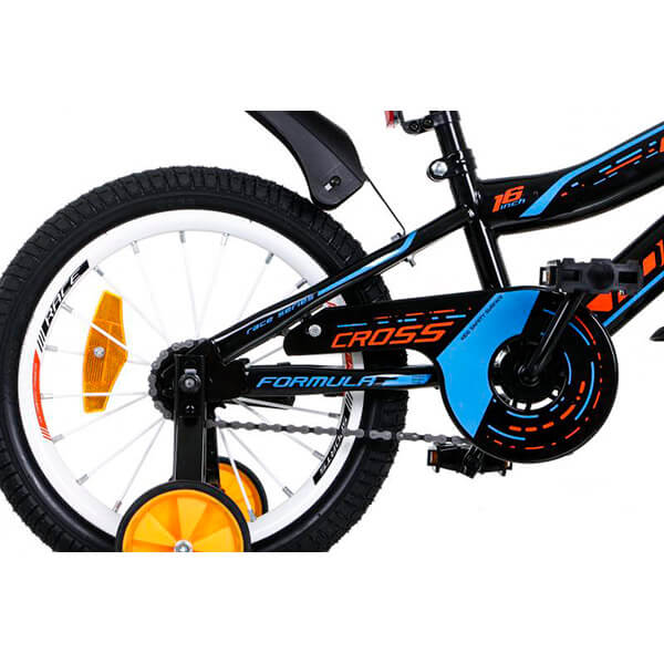 Велосипед детский Formula Cross 16 черный с синим RET-FRK-16-010