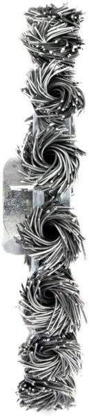 Щітка дискова 100мм x M14, плетений дріт d0,5 об/хв 12500 стальний дріт S&R 136554100