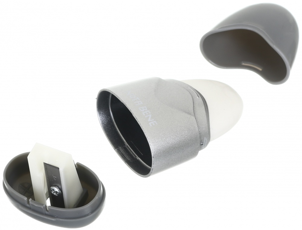 Ластик контейнером и точилкой Pastel цвет в ассортименте Nota Bene