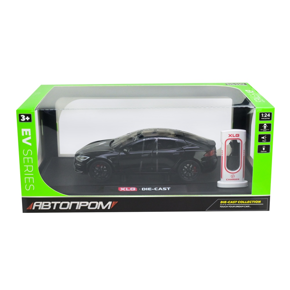 Автомобіль Автопром 1:24 із зарядною станцією AP7713