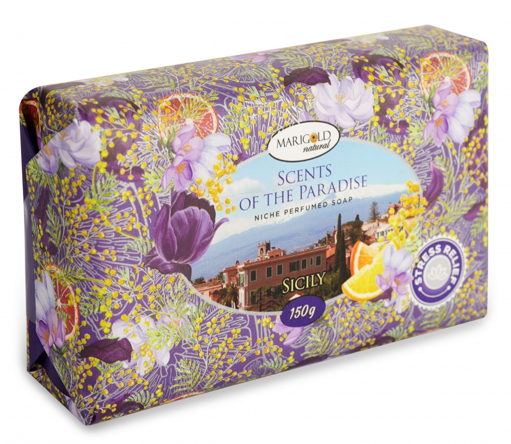Мило парфумоване Marigold natural Сицилія 150 г