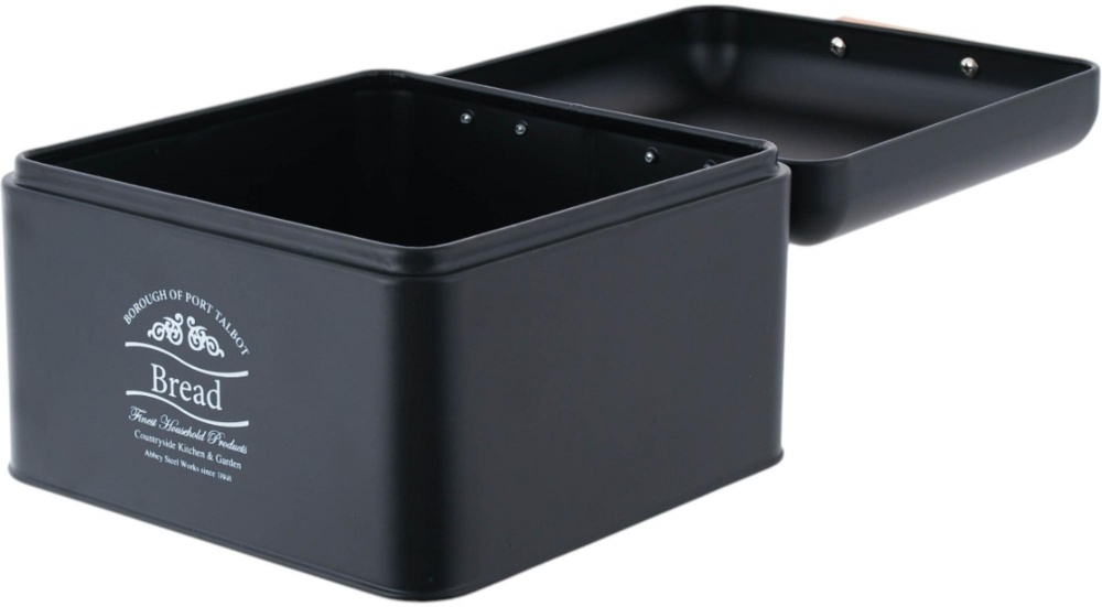 Хлібниця Flamberg Premium Civico 20,1x20,1x14,2 см чорний