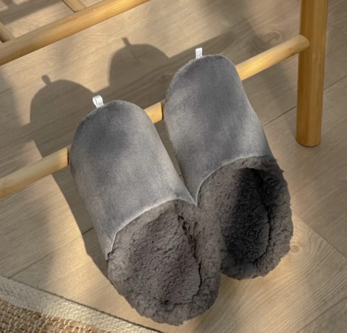 Тапочки детские Twins р.32-33 серый 10712