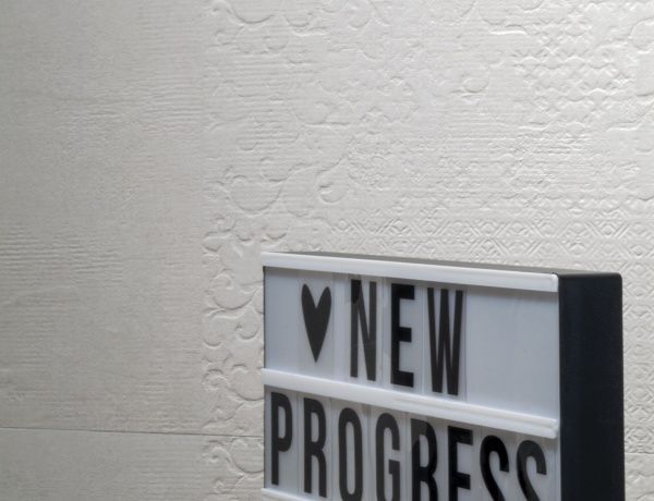 Плитка Cifre Прогрес вайт текстайл 30x90 