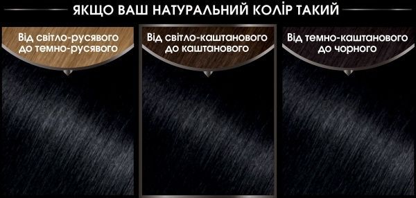 Крем-фарба для волосся Garnier Olia 1.0 глибокий чорний
