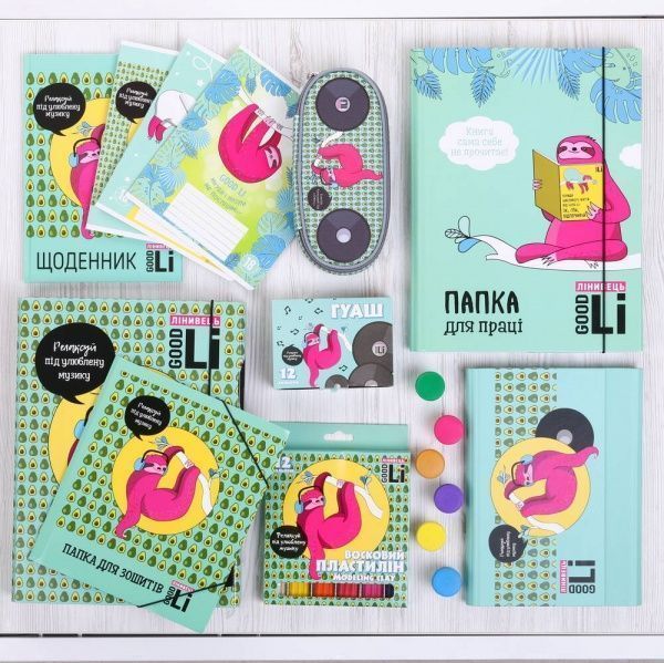 Папка-конверт Town А4 черная Good Li