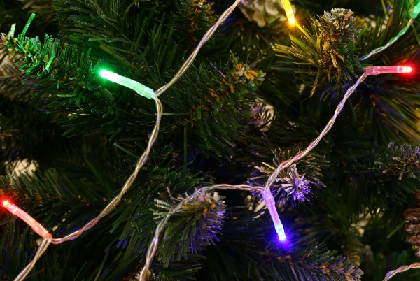 Электрогирлянда AхS000760 встроенный светодиод (LED) 50 ламп 5,3 м 