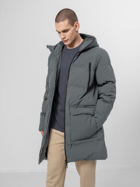 Пальто 4F JACKET KUMP010 H4Z22-KUMP010-22S р.L серый меланж