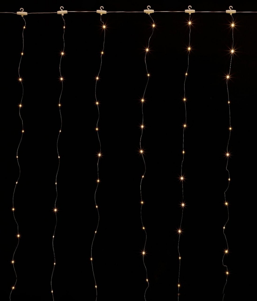 Электрогирлянда-штора светодиодная (LED) 300 ламп 3 м (QC6003)