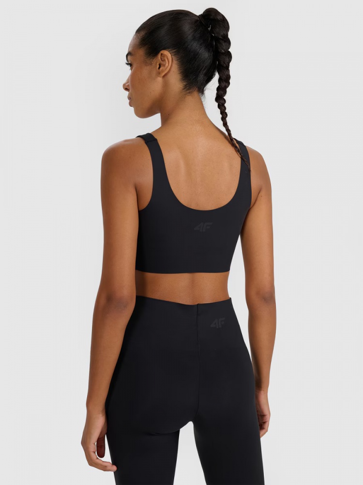 Бра 4F SPORT BRA F215 4FWMM00USBAF215-20S р.S чорний