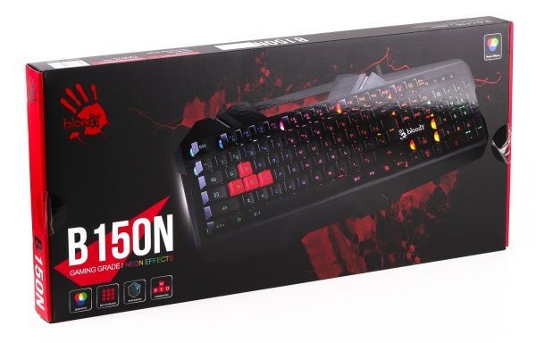 Клавіатура ігрова A4Tech (B150N Bloody (Black)) black 