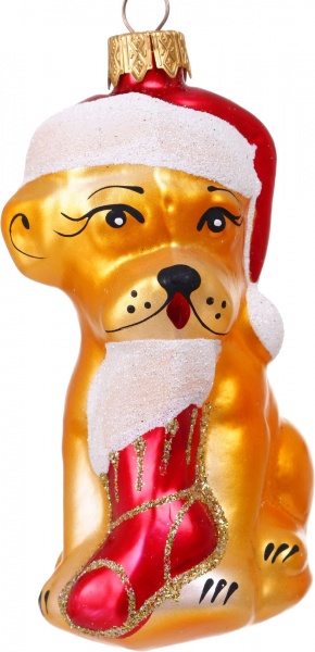 Декорация новогодняя Формовая игрушка в ассортименте 9 см 