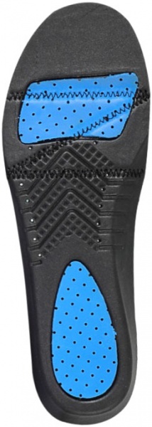 Устілки Lahti Pro для взуття (поліестер/EVA/антиелектростат. нитка/латекс, товщина 4.5мм) р.46 L9030746 чорний