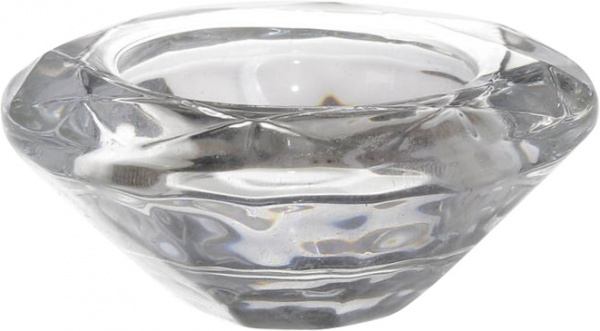 Подсвечник Royal 7х7х3 см прозрачный