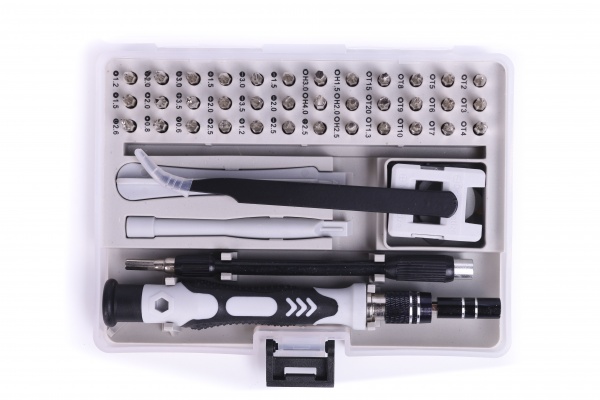 Набор отверток Compass для точных работ и ремонта электроники 45 предметов CP-PK-45