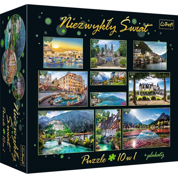 Пазли Trefl 10 в 1 Прекрасний світ 93115