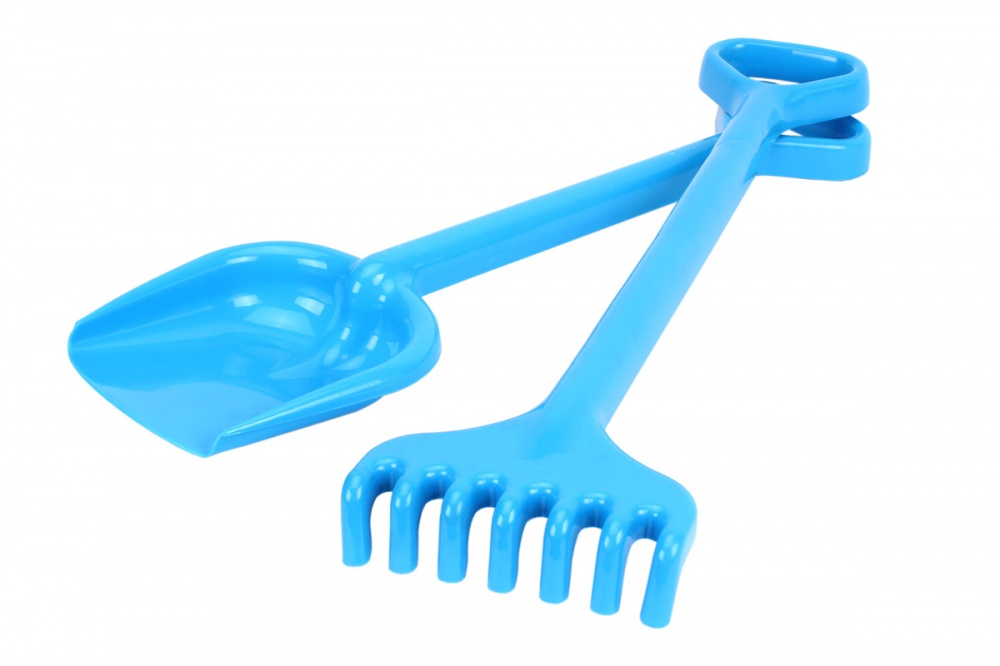 Набір для гри з піском ТехноК Лопатка і грабельки Гулівер 1424