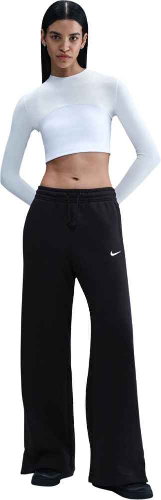 Штани Nike W NSW PHNX FLC HR Pant Wide 2 IH1011-010 р. L чорний