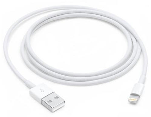 Дата-кабель Apple Lightning – USB 1 м білий (MXLY2ZM/A) 