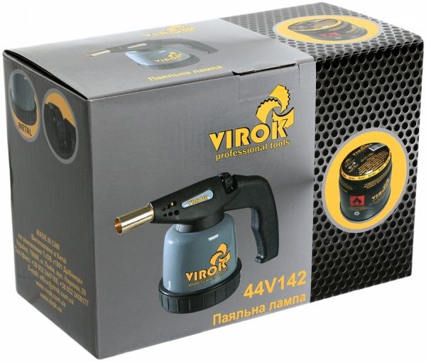 Газовая паяльная лампа Virok 44V142