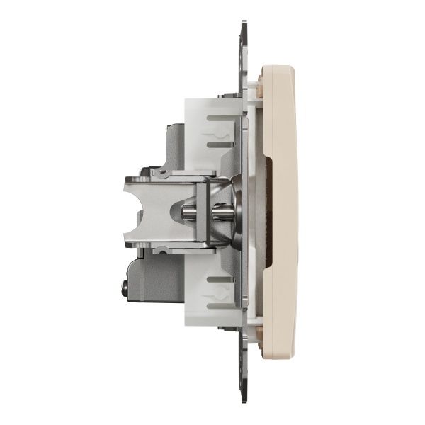 Розетка TV оконечная Schneider Electric Sedna Design без шторок без крышки бежевый SDD112471