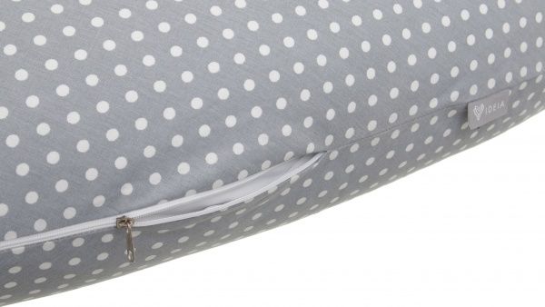 Подушка для годування IDEIA Standart Dinosaur 35х200 см сірий 