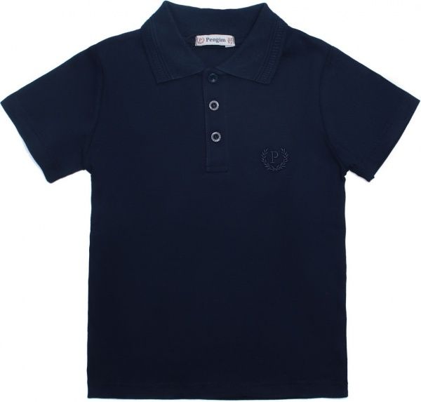 Поло р.128 темно-синій