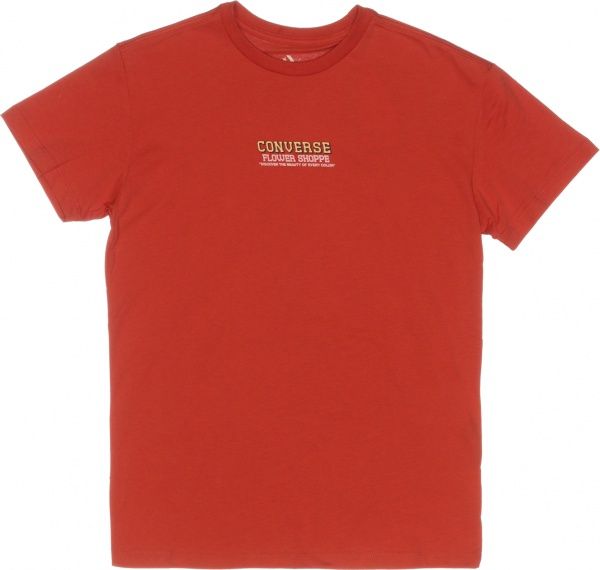 Футболка Converse FLOWER RELAXED TEE 10022749-664 р. XS рожевий