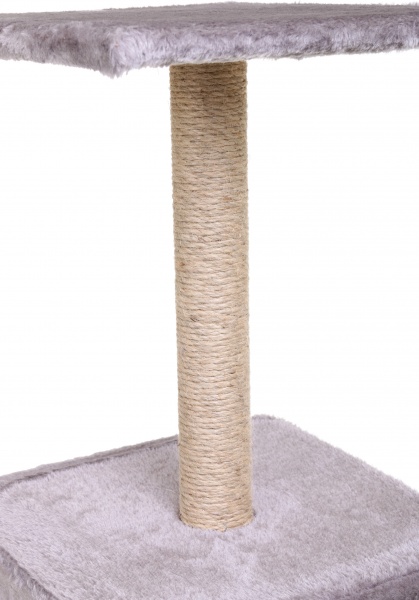 Будинок Koopman для котів з дряпкою та іграшкою 30х30х53 см