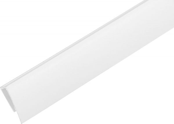 Профиль ПВХ стартовый белый 8x3000 мм