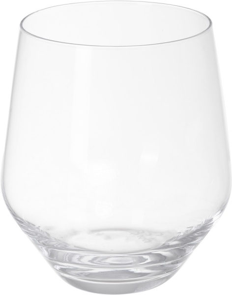 Ваза стеклянная 18,5 см прозрачный 