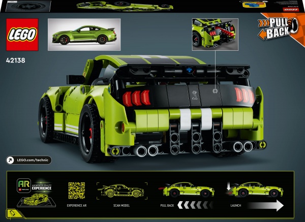 Конструктор LEGO Technic Ford Mustang Shelby®GT500® 42138