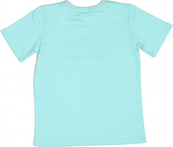 Футболка для хлопчиків Luna Kids бавовна р.128 ментоловий 