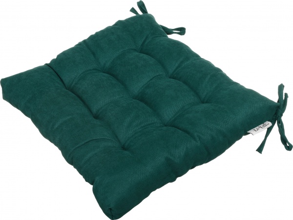 Подушка на стул Bona темно-зеленый 40х40 см La Nuit