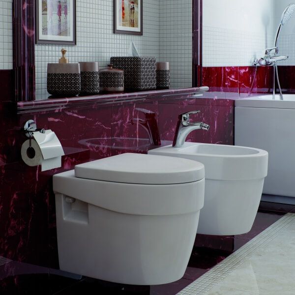 Унитаз AM PM Bliss L C531738WH без сиденья