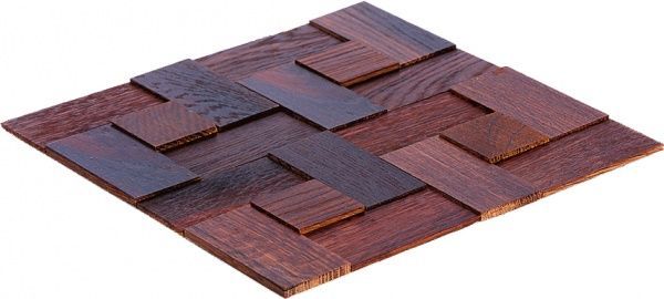 Мозаичная плитка древесина 270х270 мм Enfasi Дуб Термо