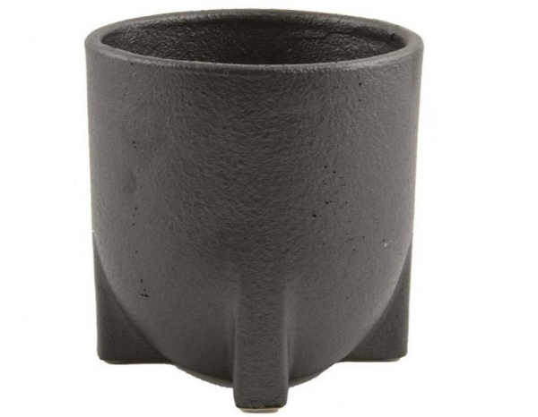 Горщик D&M DEPOT Humble круглий 1,8 л чорний (AAR5643ZW) 