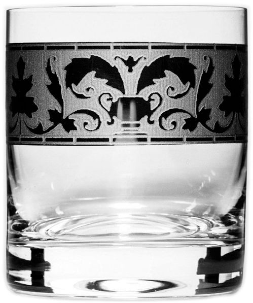 Набор стаканов для виски Rene платина 6 шт., 280 мл. Bohemia