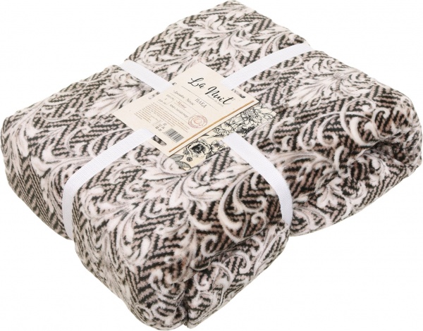 Плед Frannel Novac 200x220 см коричневый La Nuit 