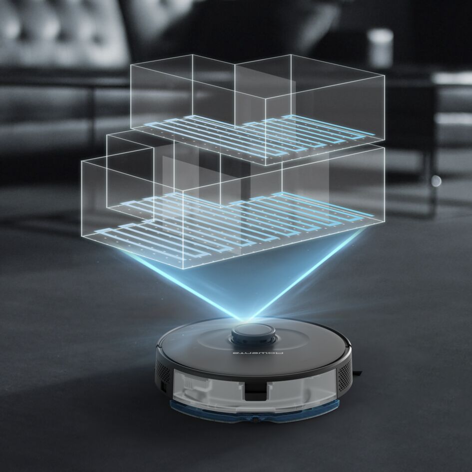 Робот-пылесос Rowenta X-PLORER Serie 75 S RR8575WH black