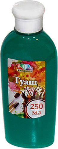 Краска гуашевая зелена 250 мл 341003 Гамма