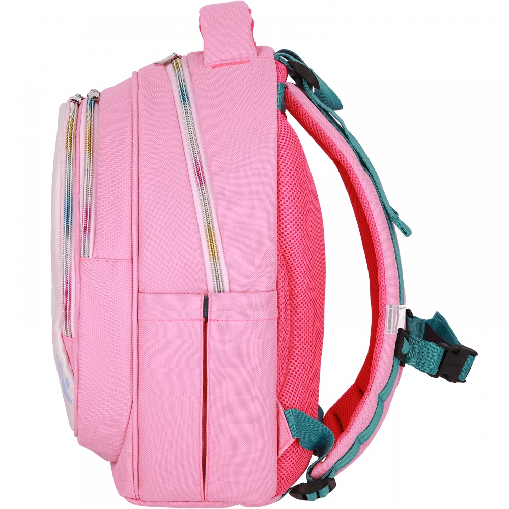 Рюкзак школьный Bagland Кот в юбке розовый 56566