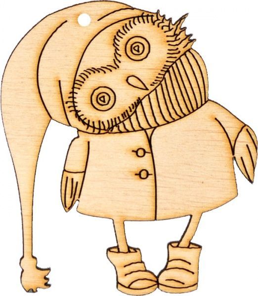 Декоративная подвеска Сова 4NY 88